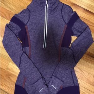 Womens Lululemon Purple Zip Up Jacket
